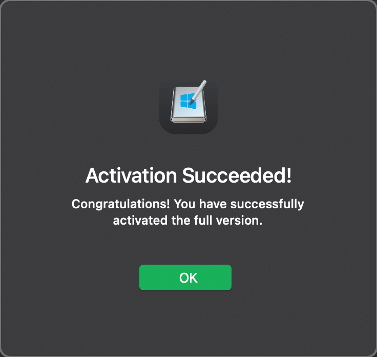 activate NTFS for Mac