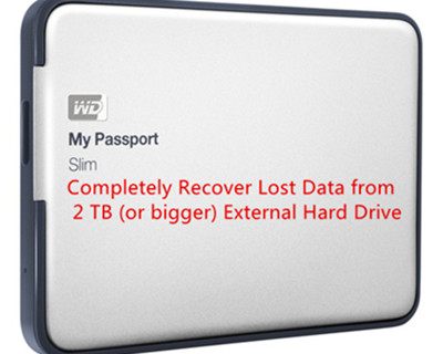 2TB external hard drive file recovery