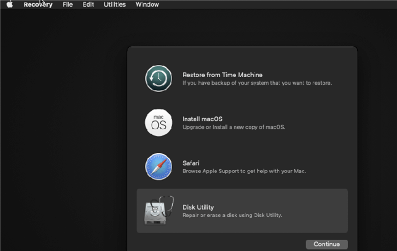 Load System Extension to Recover Lost Data from Apple Silicon Chip Mac