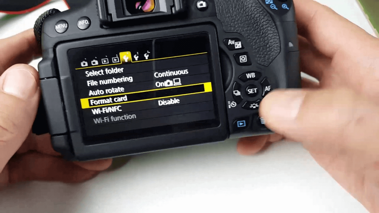 Erase Videos from Canon Digital Camcorder