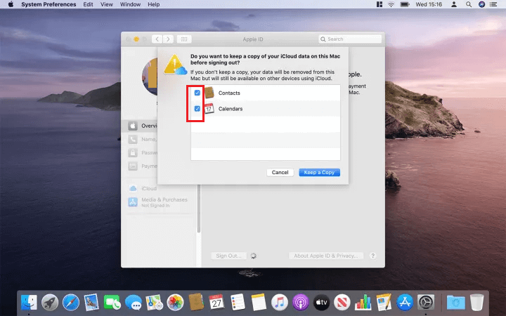 factory reset macOS Catalina