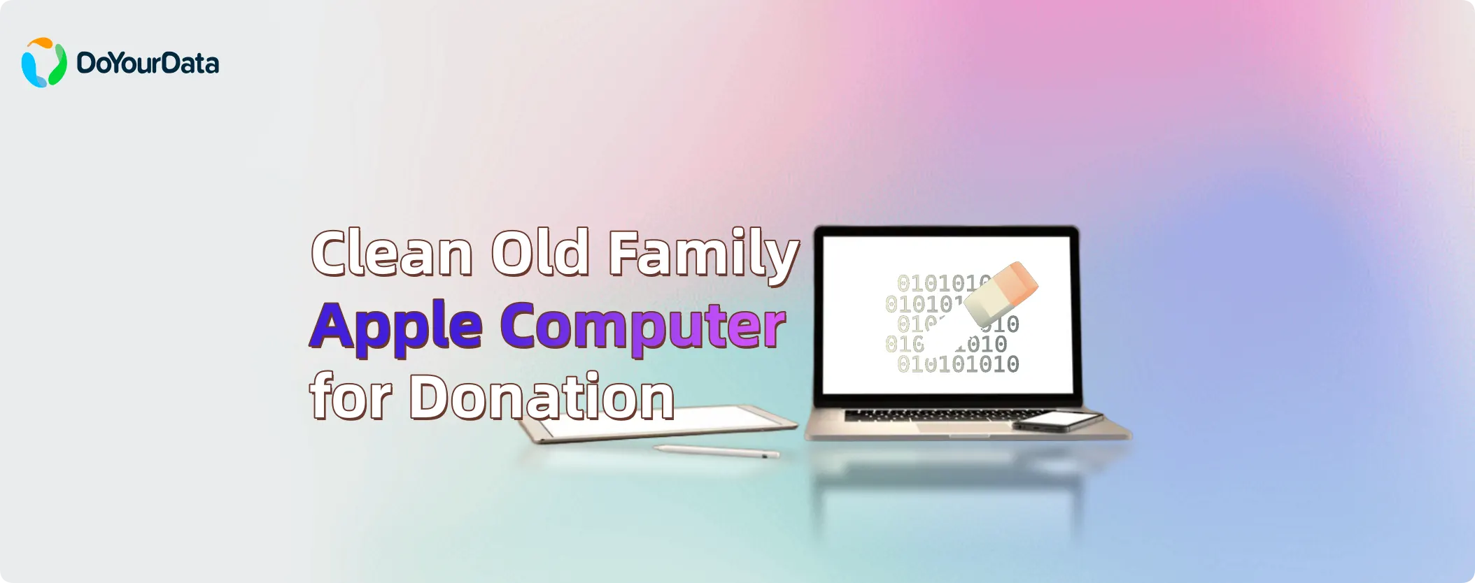 certified software tool to clean old family apple computer for donation