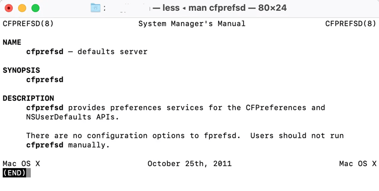 What Is cfprefsd