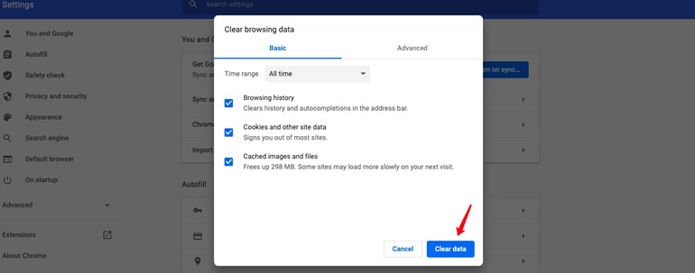 how to turn off extensions for chrome on mac