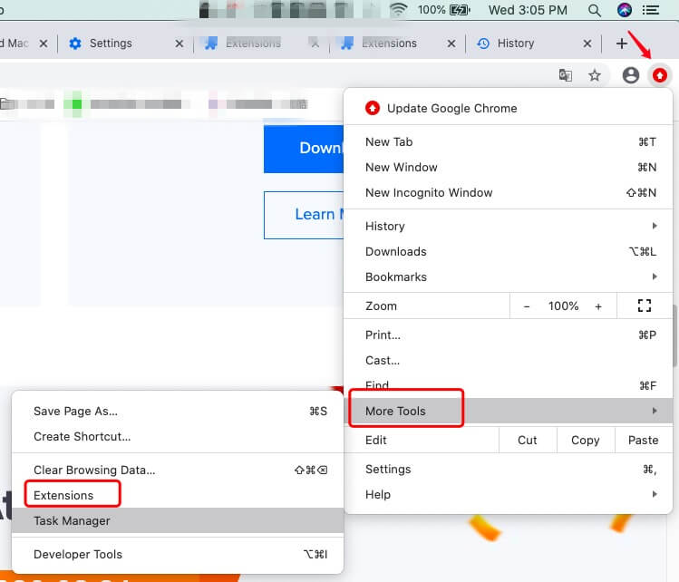 Chrome cleanup tool for Mac