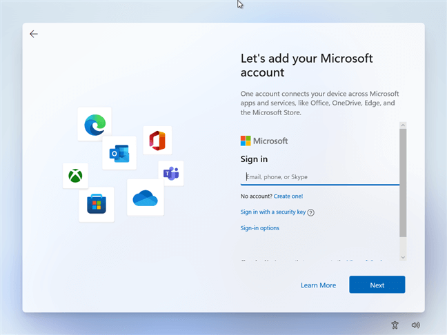 Create A New User Account on Windows 11