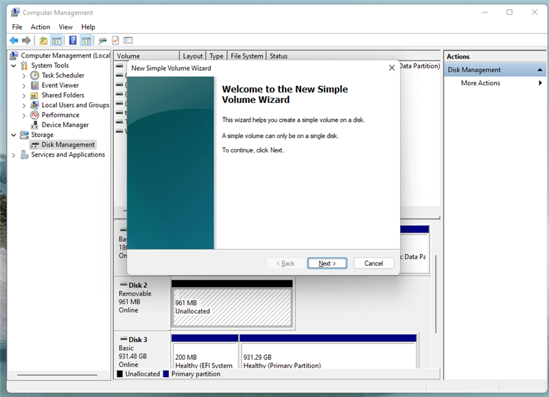 format ADATA external hard drive