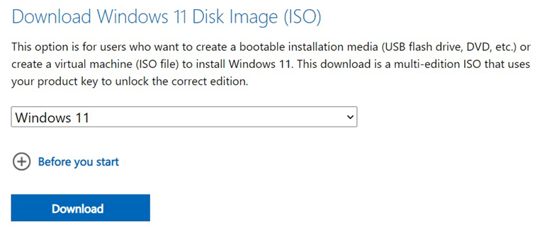 How to Download Windows 11 ISO File