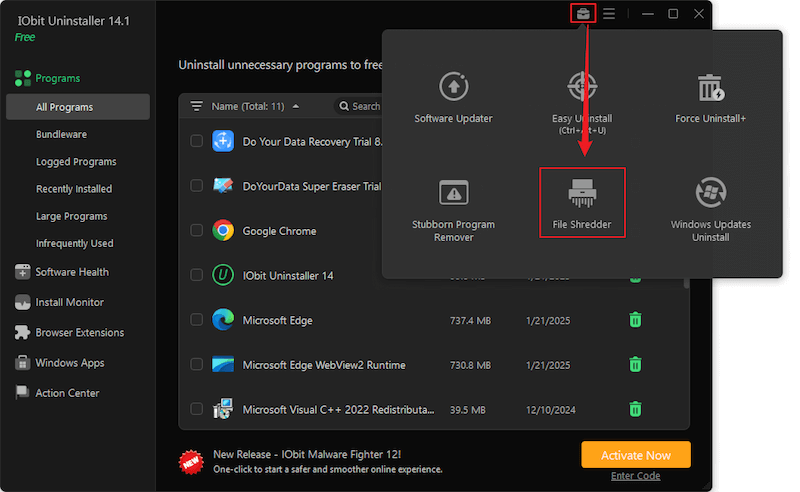 download IObit File Shredder alternative