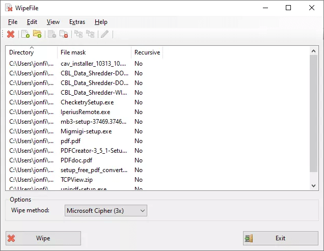 file shredder for Windows 10