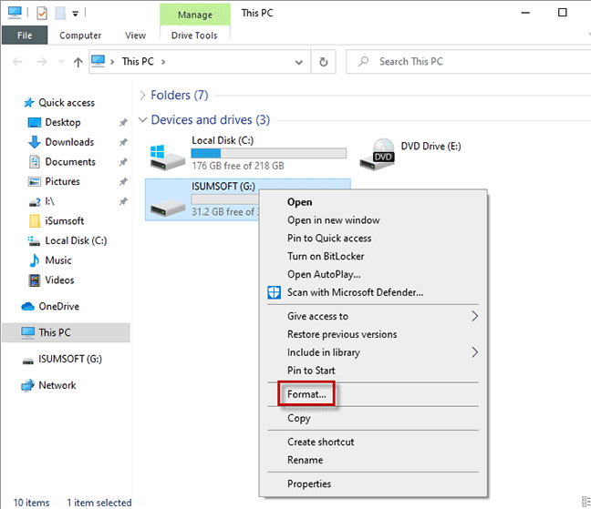 convert FAT32 to NTFS on Mac