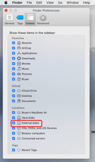 Solved External Hard Drive Usb Drive Memory Card Not Showing Up On Mac