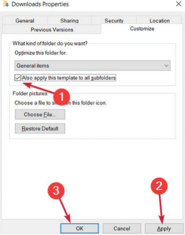 fix Window 11 Download folder not working
