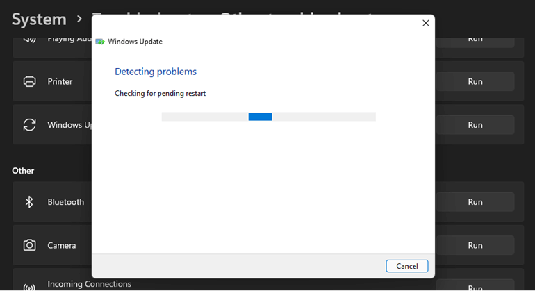 fix Windows update issues