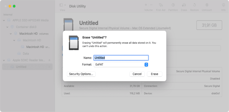 memory card not showing files