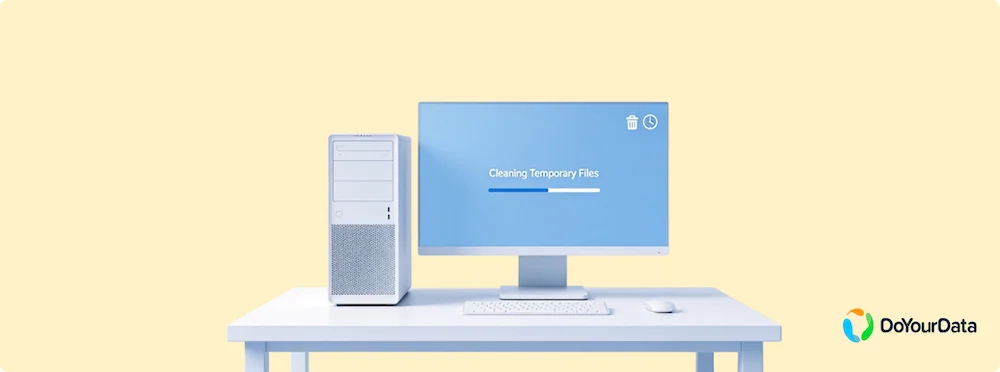 get rid of temporary files