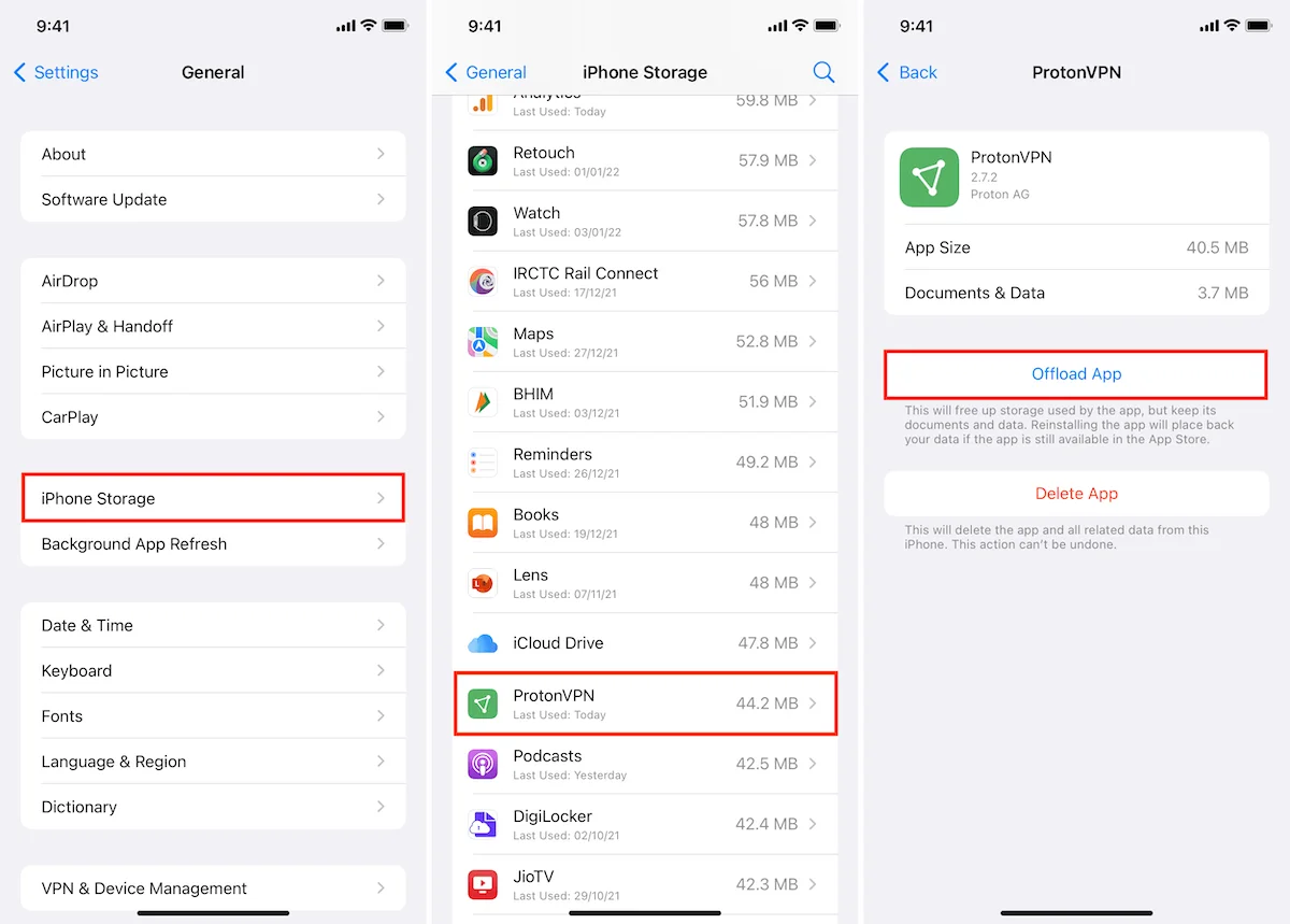 get rid of temporary files
