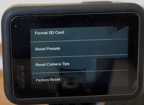 Reset GoPro HERO10 Black to Factory Settings