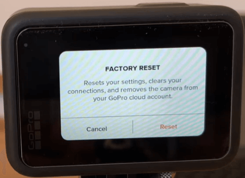 Reset GoPro HERO10 Black to Factory Settings