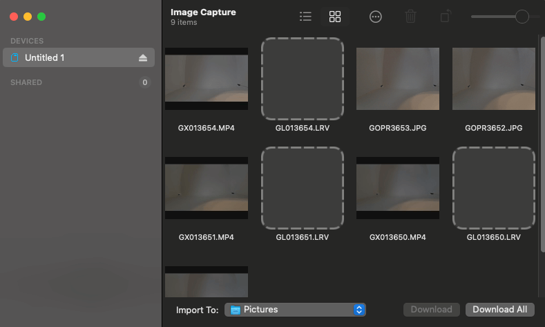 connect GoPro to Mac