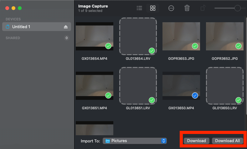 connect GoPro to Mac