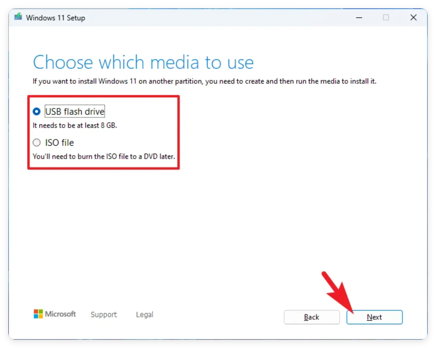 how to format PC before clean install Windows 11 26H2