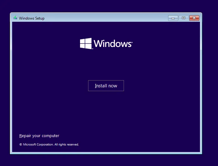 how to format PC before clean install Windows 11 26H2