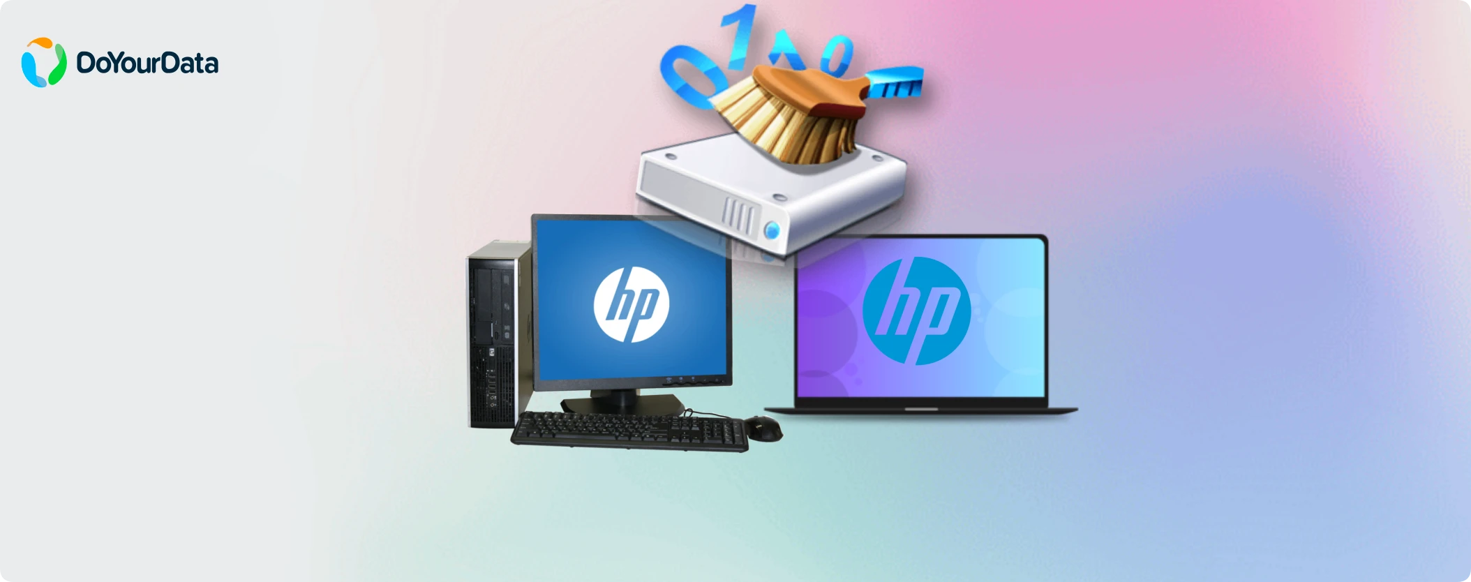 HP computer disk wipe tool