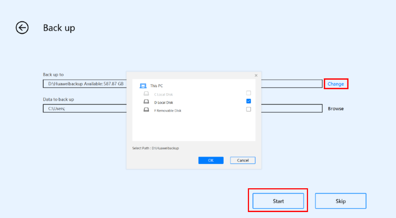 Huawei data erasure software