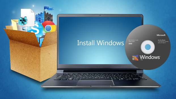 recover lost files after reinstalling Windows operating system