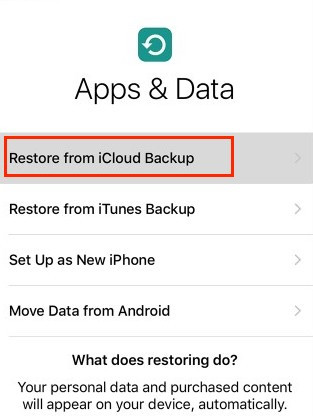 Recover Lost Data from iPhone iPad after iOS 15 Update