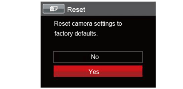 reset Kodak Digital Camera