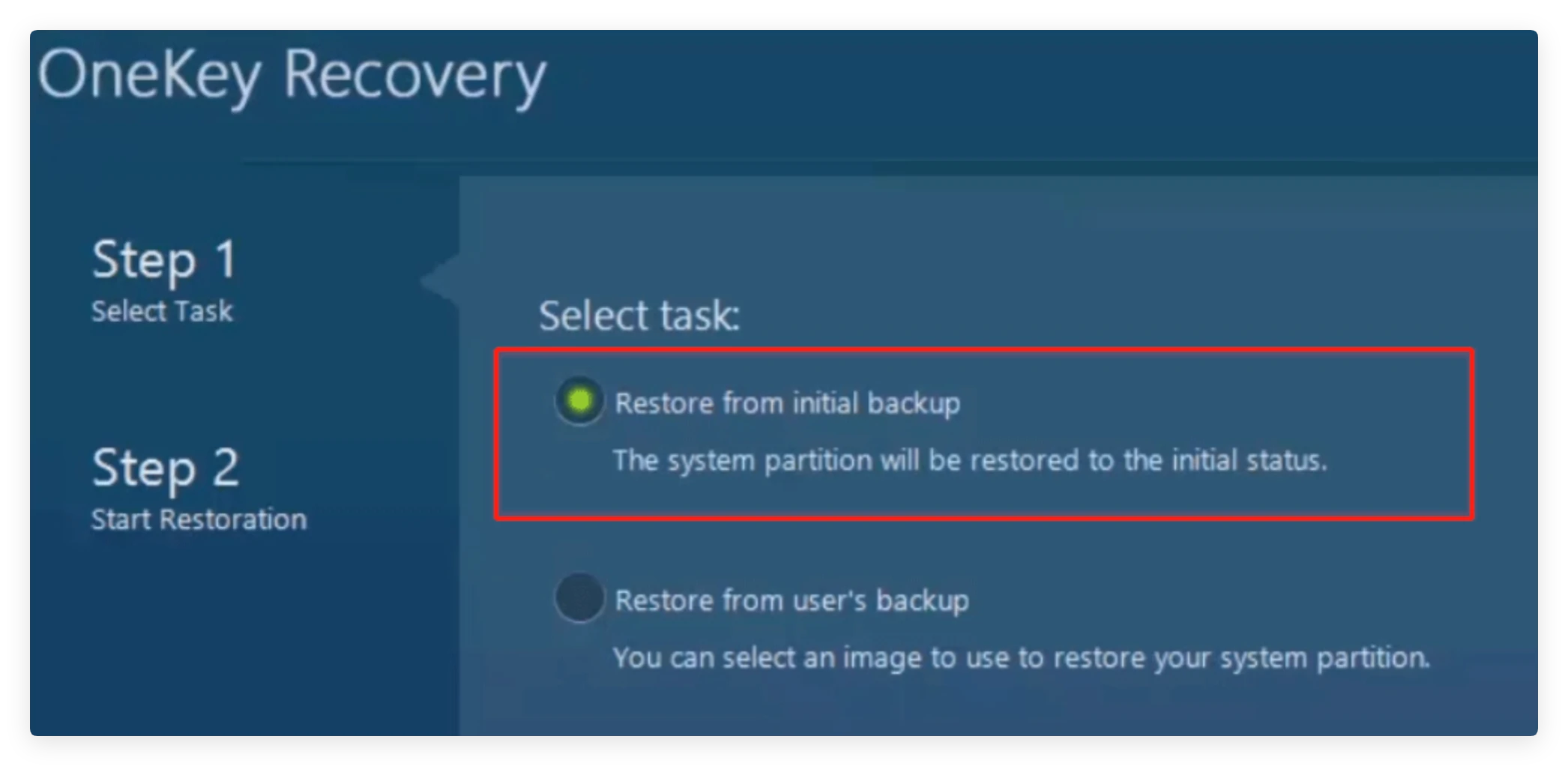 Lenovo computer wipe tool