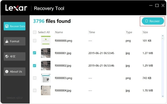 Lexar Data Recovery Tool