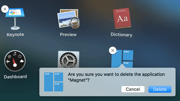 uninstall Mac applications