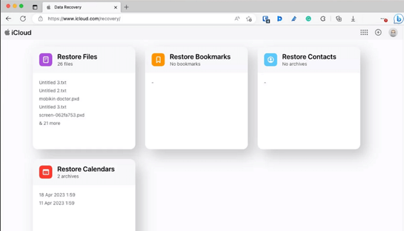 recover lost data on macOS Sonoma