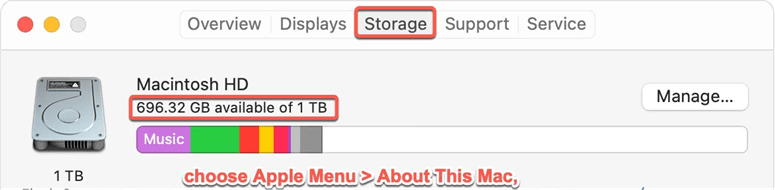 Mac Memory vs Storage