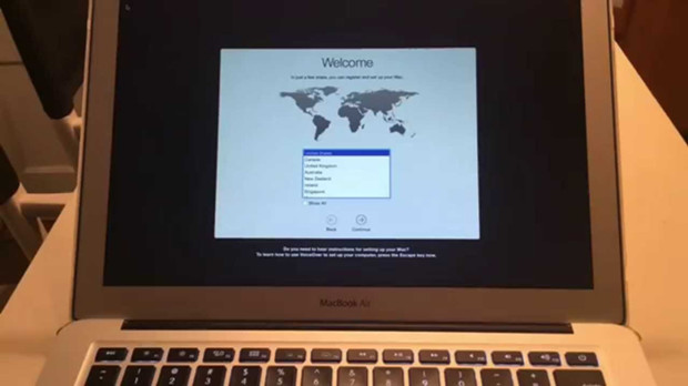 how to factory reset macbook pro