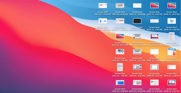 take screenshots on Mac