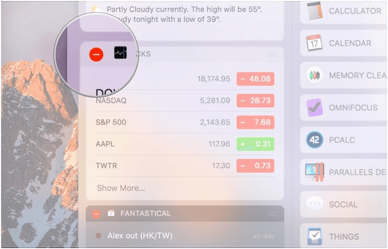 Notification Center on Mac
