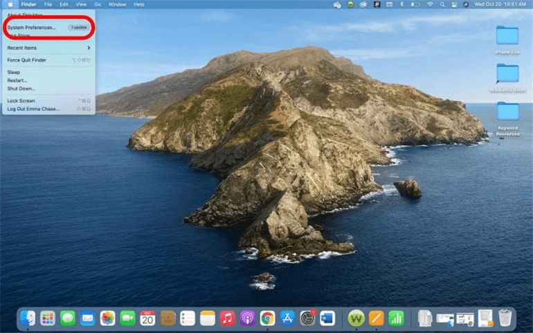 Notification Center on Mac