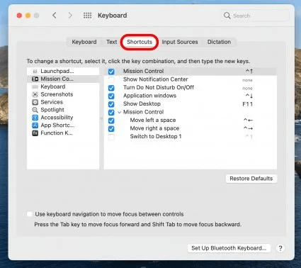 Notification Center on Mac
