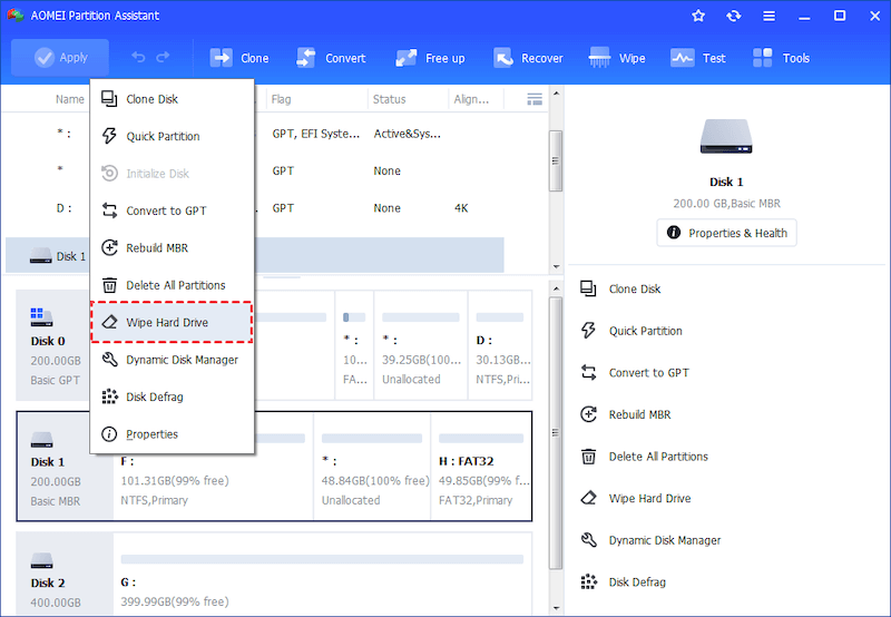 data erasure software for Windows 7