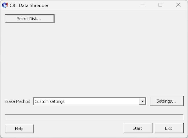 how to use CBL Data Shredder