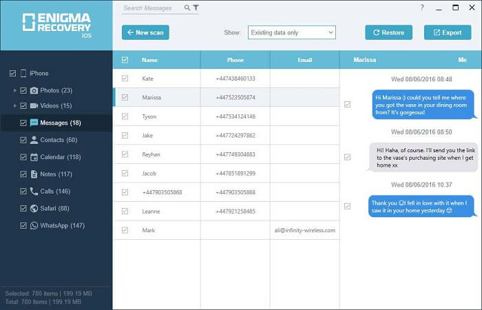 top 5 iPhone data recovery software
