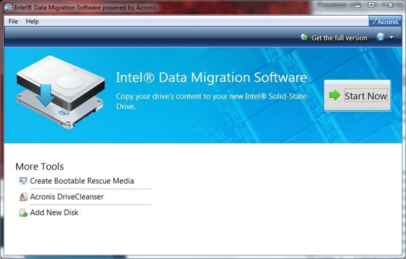 Intel disk cloning software