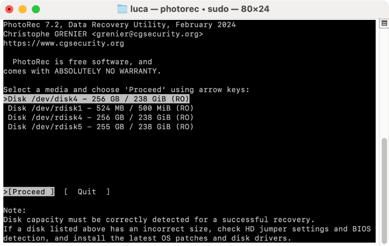 free Mac disk recovery software solution