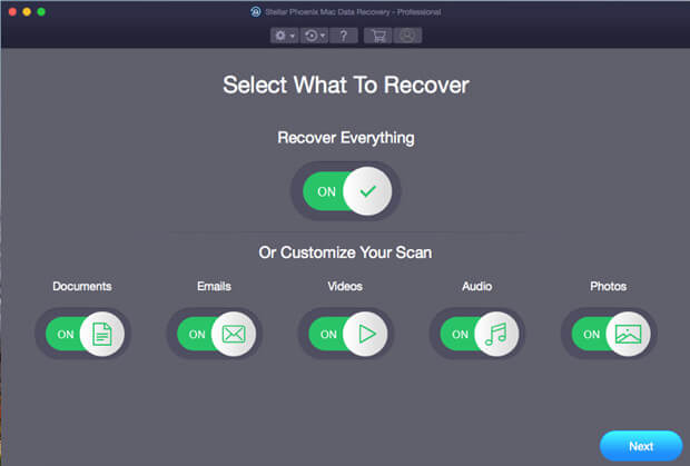 Stellar Data Recovery