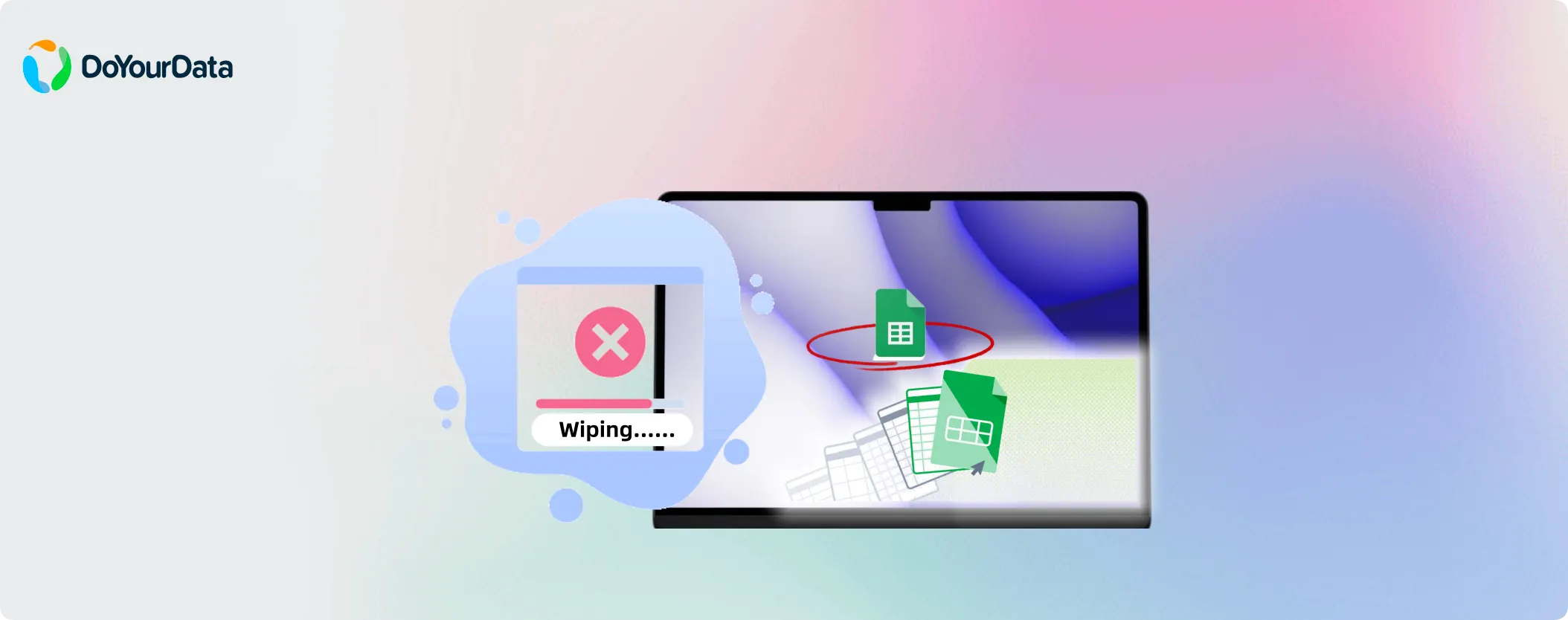 permanently discard customer database sheets from office Mac computer