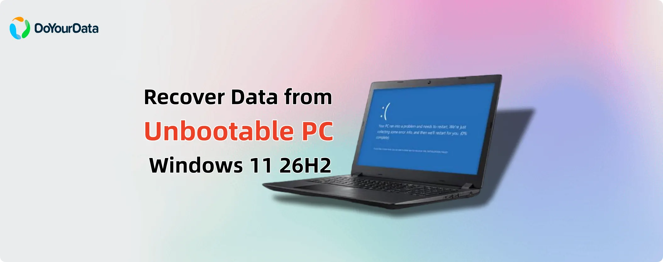 crashed Windows 11 data recovery